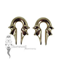 Pair of Bronze Paladin Ear Weights
