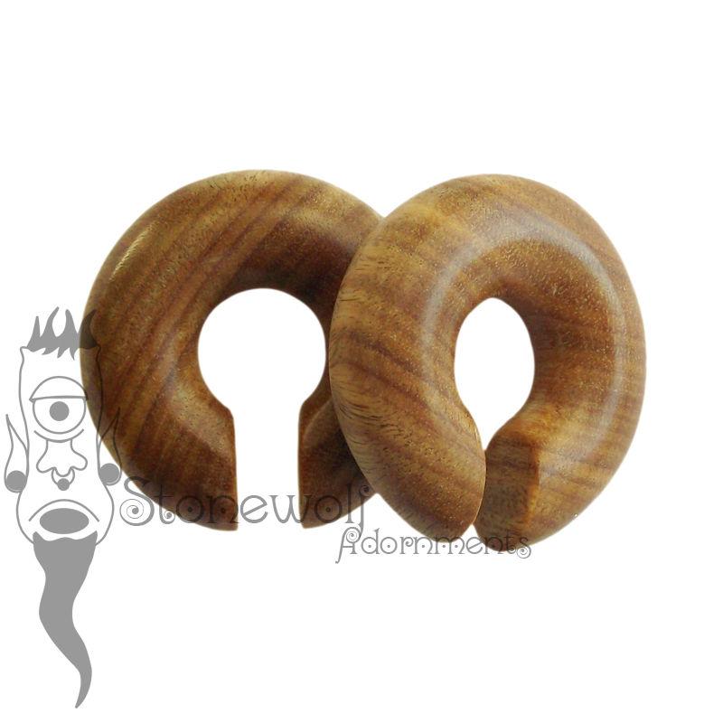 Pair of Lignum Vitae Hoops CBRs Weights - Click Image to Close
