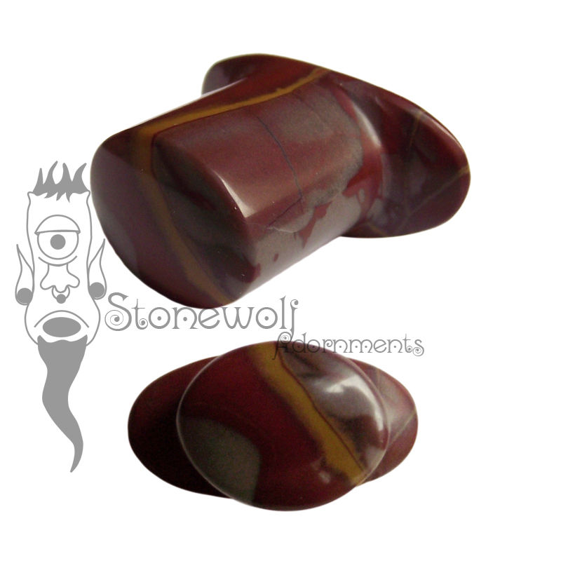 Noreena Jasper Stone Oval Labret Made to Order - Click Image to Close