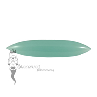 Mint Opalite Frosted Glass 6mm Septum Spike - Ready To Ship