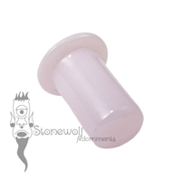 Pink Opalite Glass 8mm Round Philtrum Labret- Ready To Ship