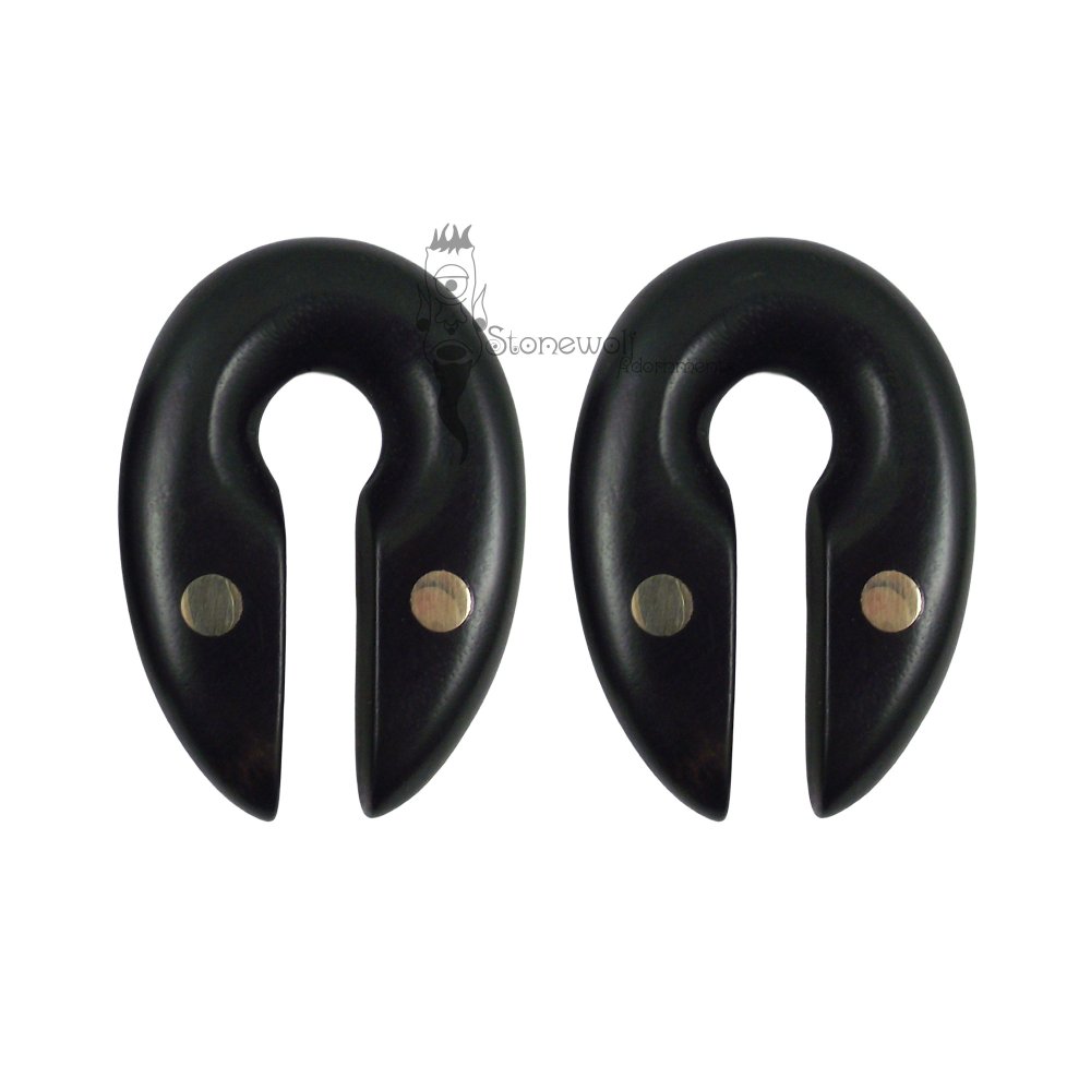 Pair of Delrin Weights with Brass Inlays