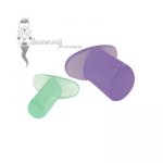 Frosted Glass Teardrop Labret Choice of Colour - Made to Order