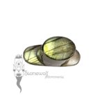 Labradorite 8.5mm Oval Labret - Ready To Ship