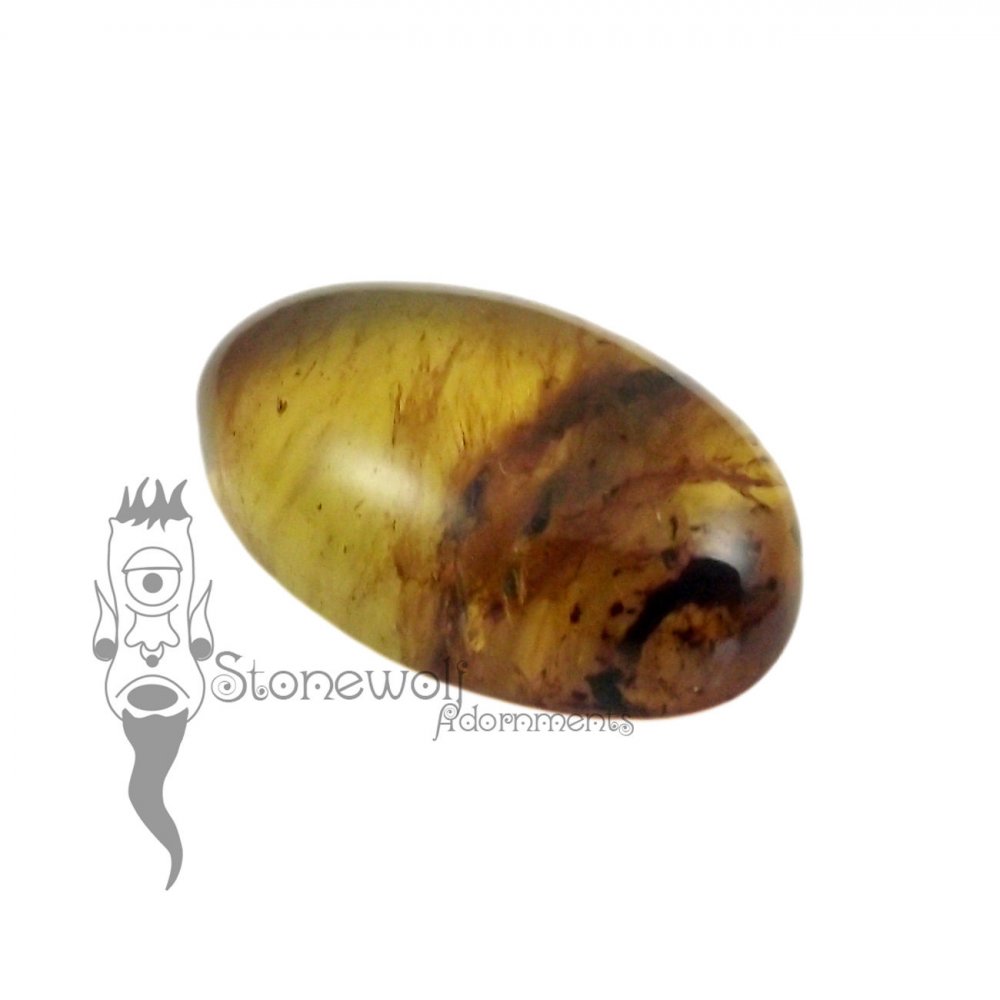 Chiapas Amber 20mm Cabochon