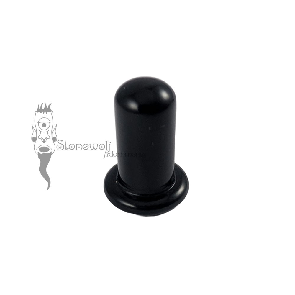 Delrin 6mm by 10mm Philtrum Lip Plug- Ready To Ship