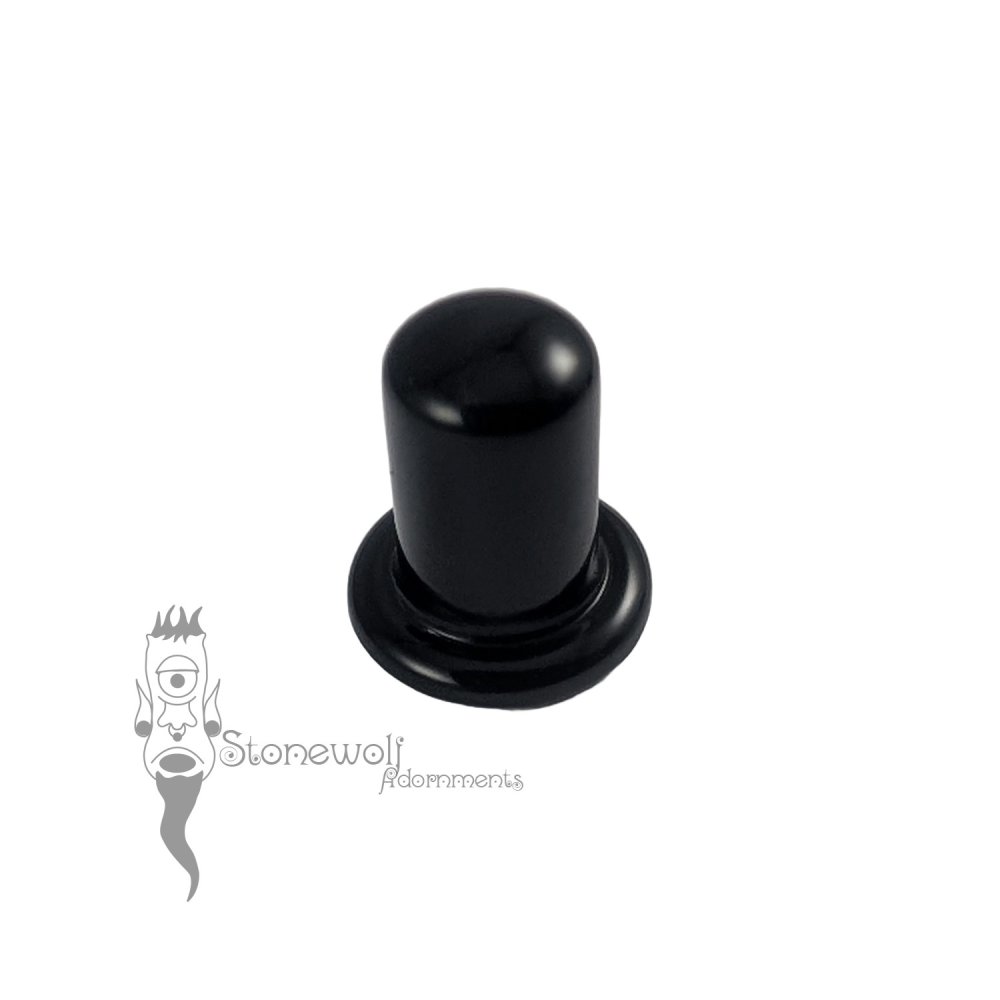 Delrin 6mm Round Philtrum Lip Plug- Ready To Ship