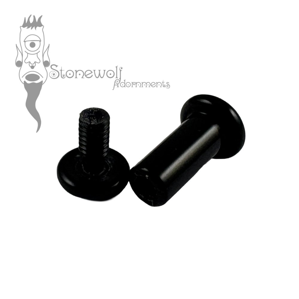 Delrin Internally Threaded Barbell 6mm by 13mm - Ready To Ship