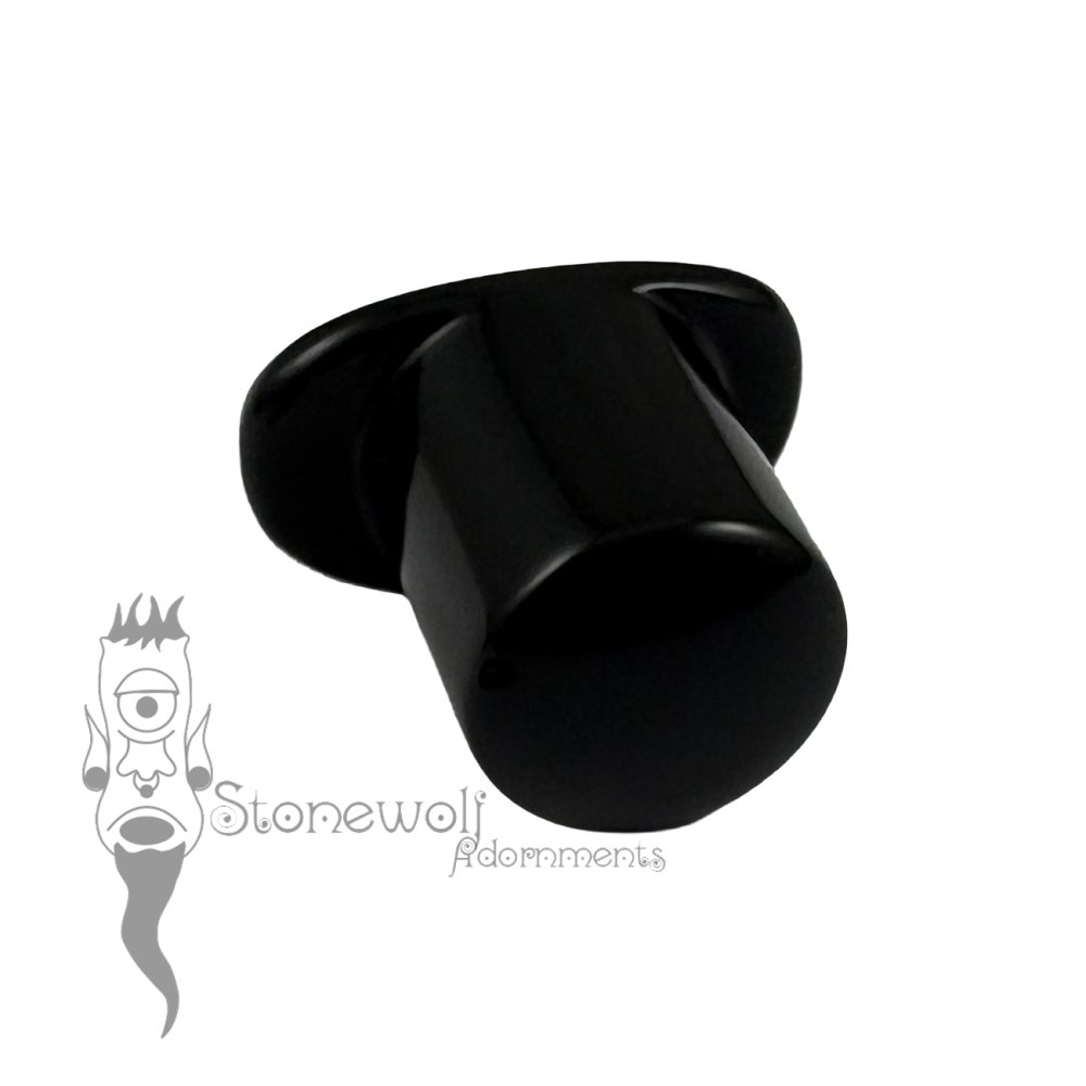 Delrin 10mm Round Labret - Ready To Ship