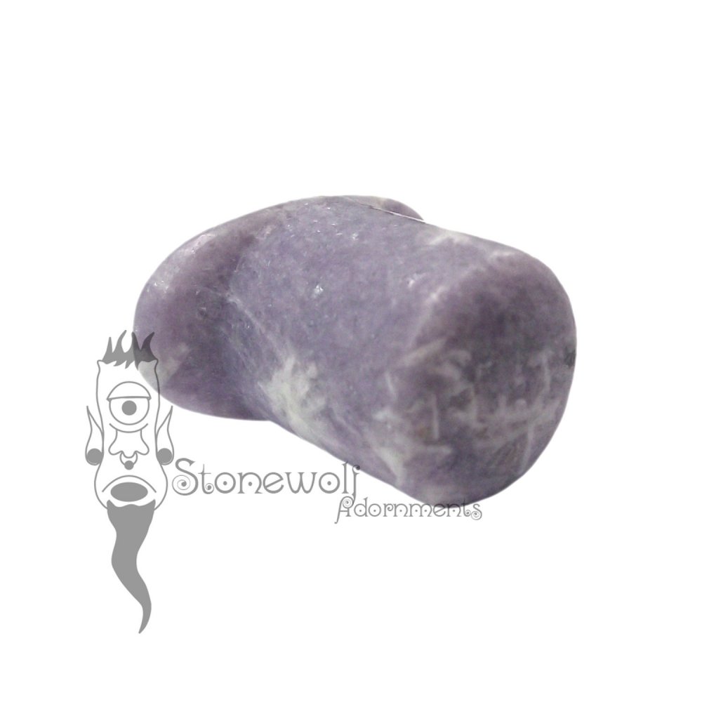 Lepidolite Stone Round Labret Made to Order