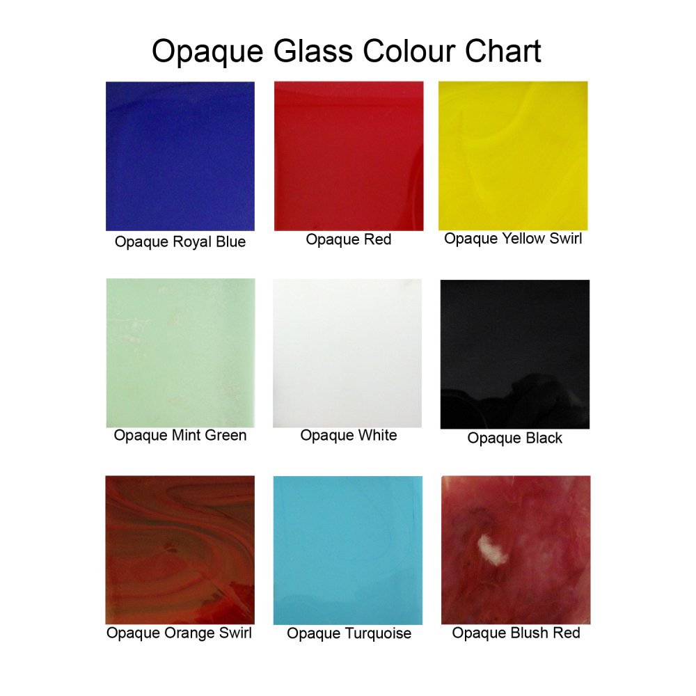 Opaque Glass Septum Tusk Choice of Colour- Made to Order