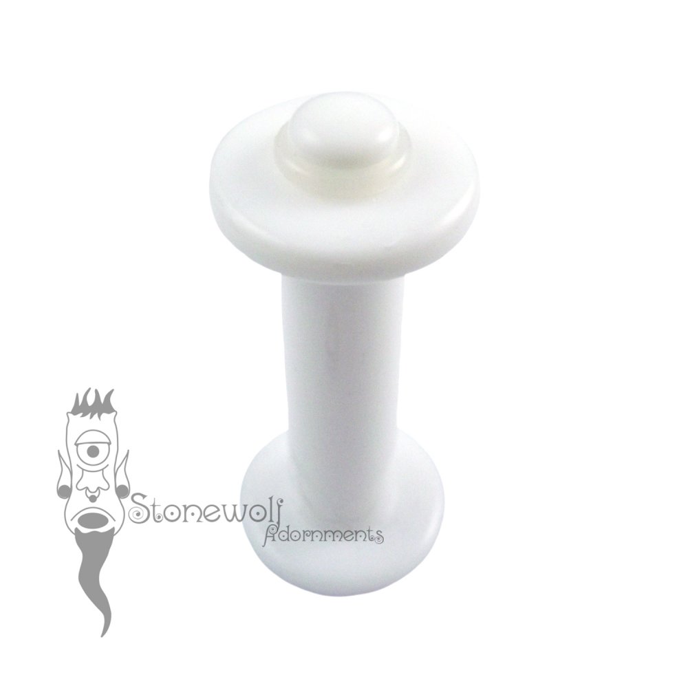 PTFE Transcrotal Barbell For Stretched Piercings - Made to Order