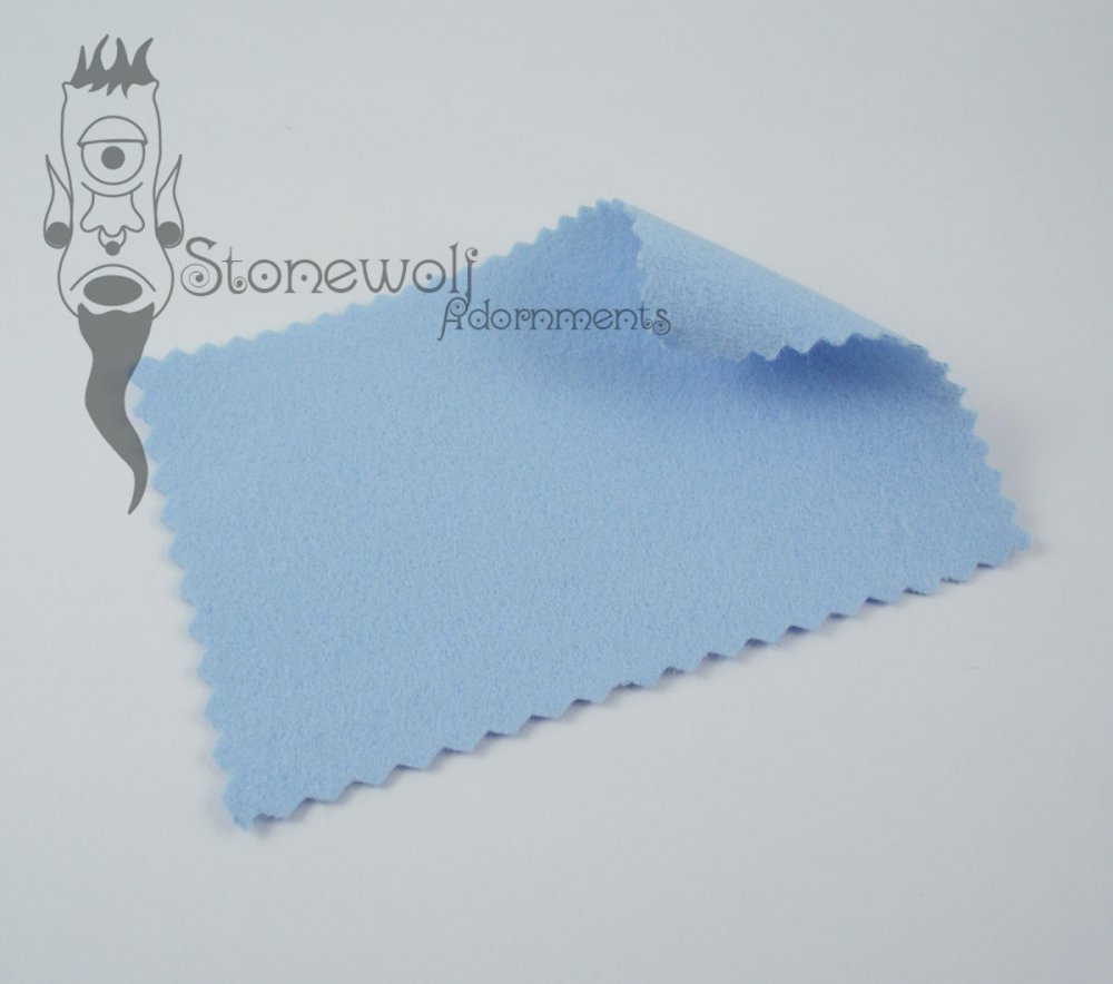 Blue Sunshine Soft Polishing Cloth - Click Image to Close