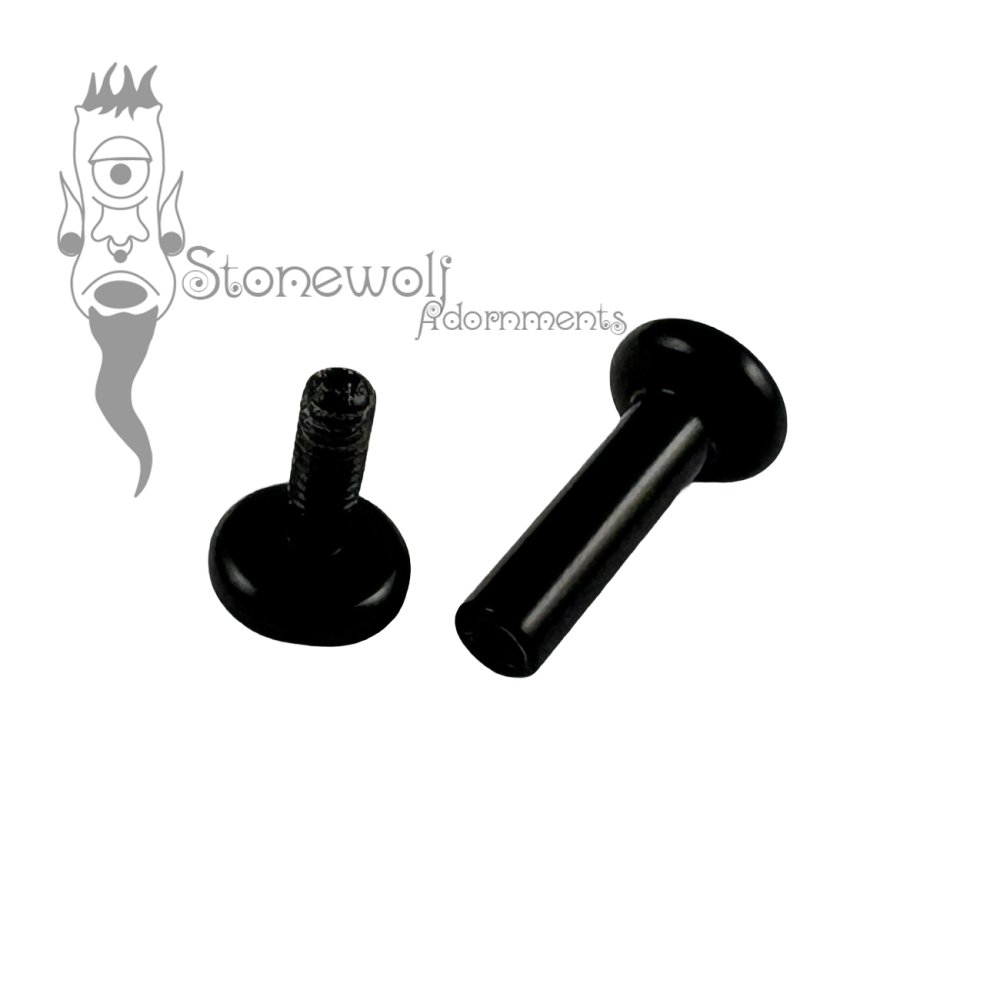 Delrin Internally Threaded Barbell 4mm by 14mm - Ready To Ship