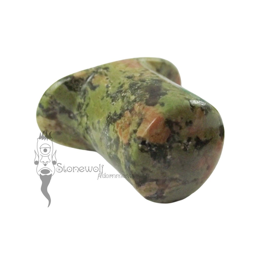 Unakite Stone Round Labret Made to Order