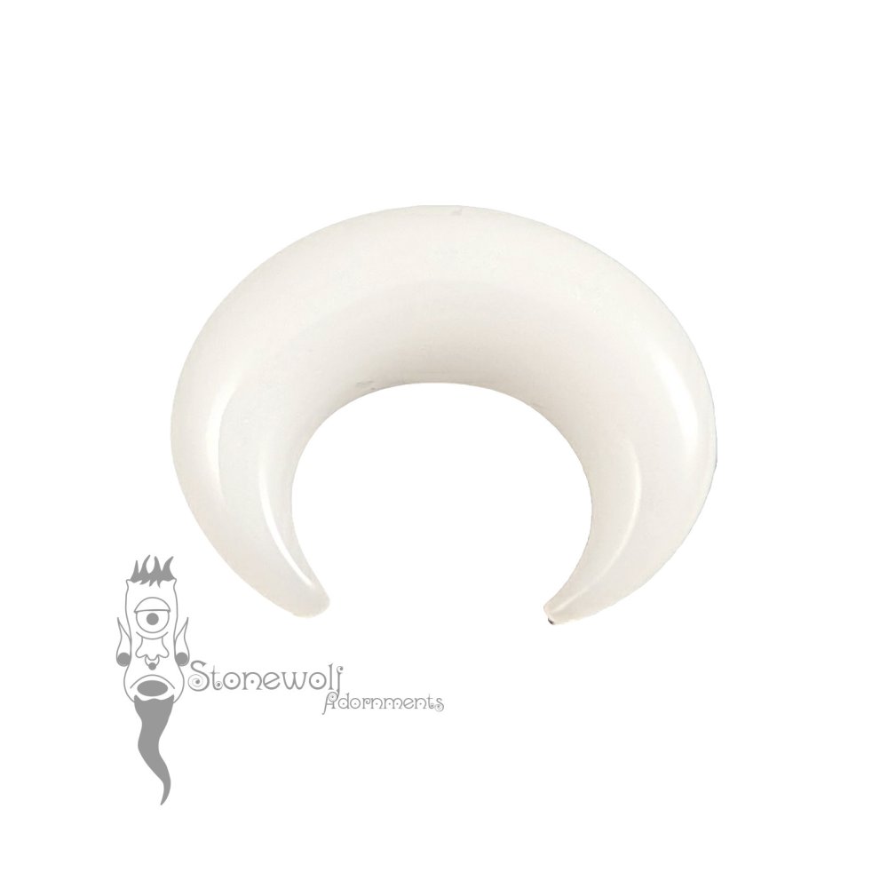 White Delrin 7.75mm Septum Pincher - Ready To Ship