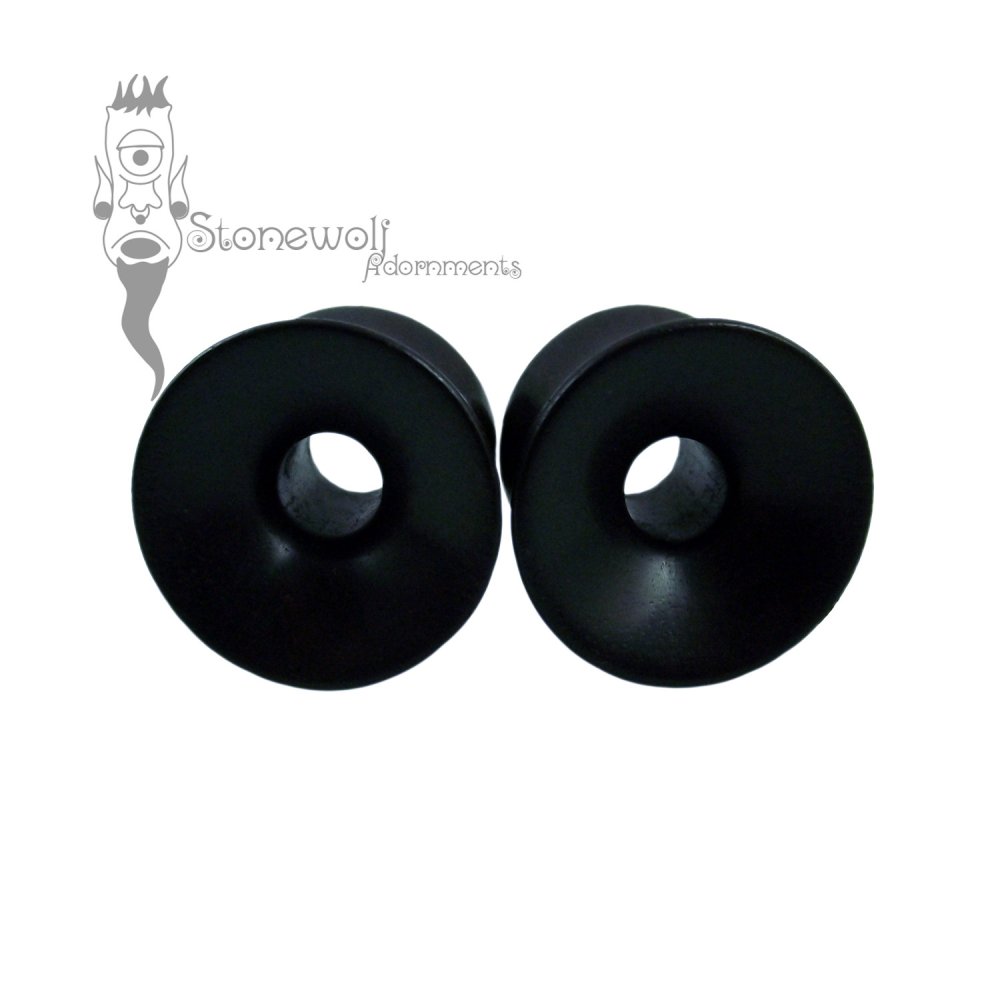 Pair of Wood Trumpet Flared Eyelets Made to Order