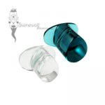 Transparent Glass Teardrop Labret Choice of Colour-Made to Order