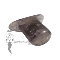 Amethyst 10mm Oval Stone Labret - Ready To Ship