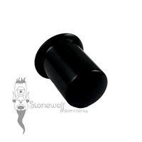 Delrin 13mm Round Philtrum Lip Plug- Ready To Ship