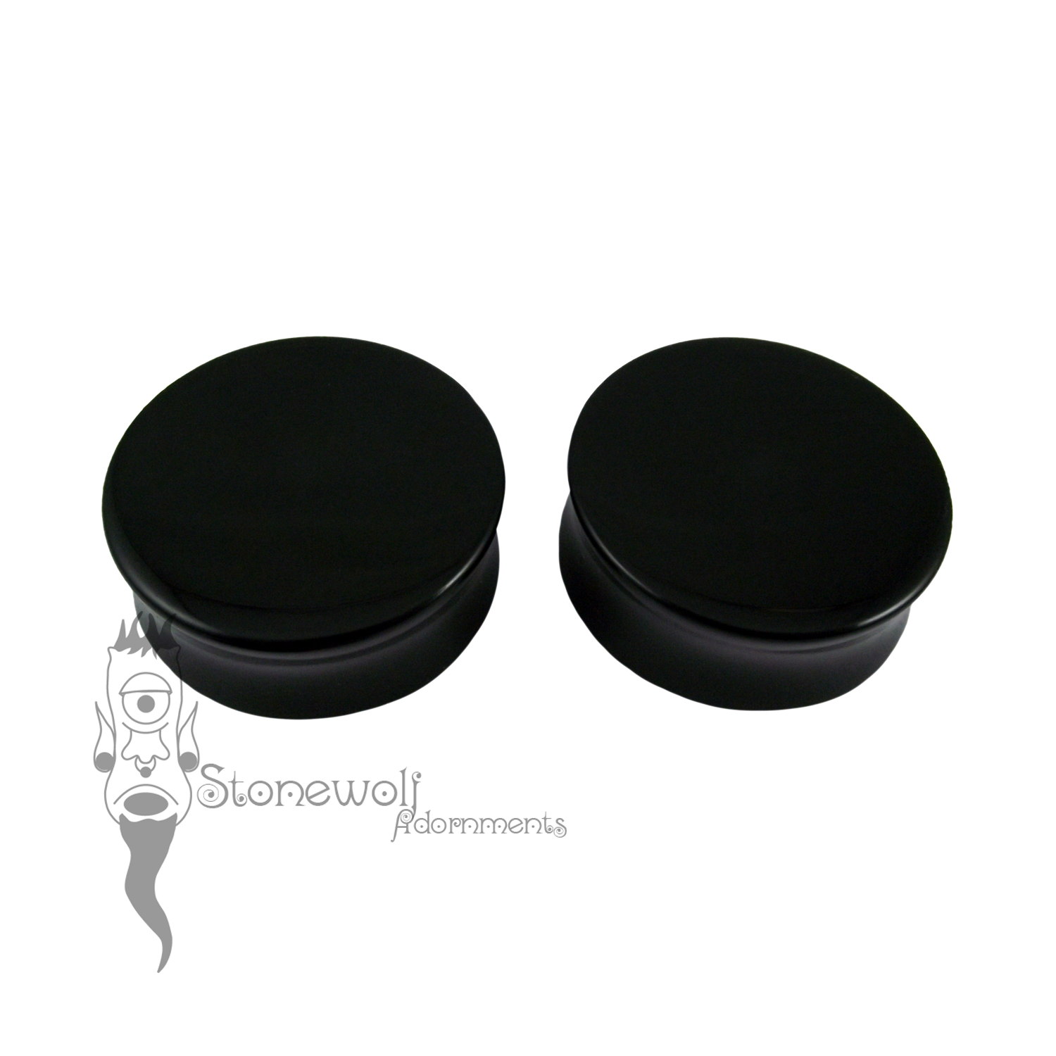 Delrin 31mm Double Flared Plugs - Ready To Ship
