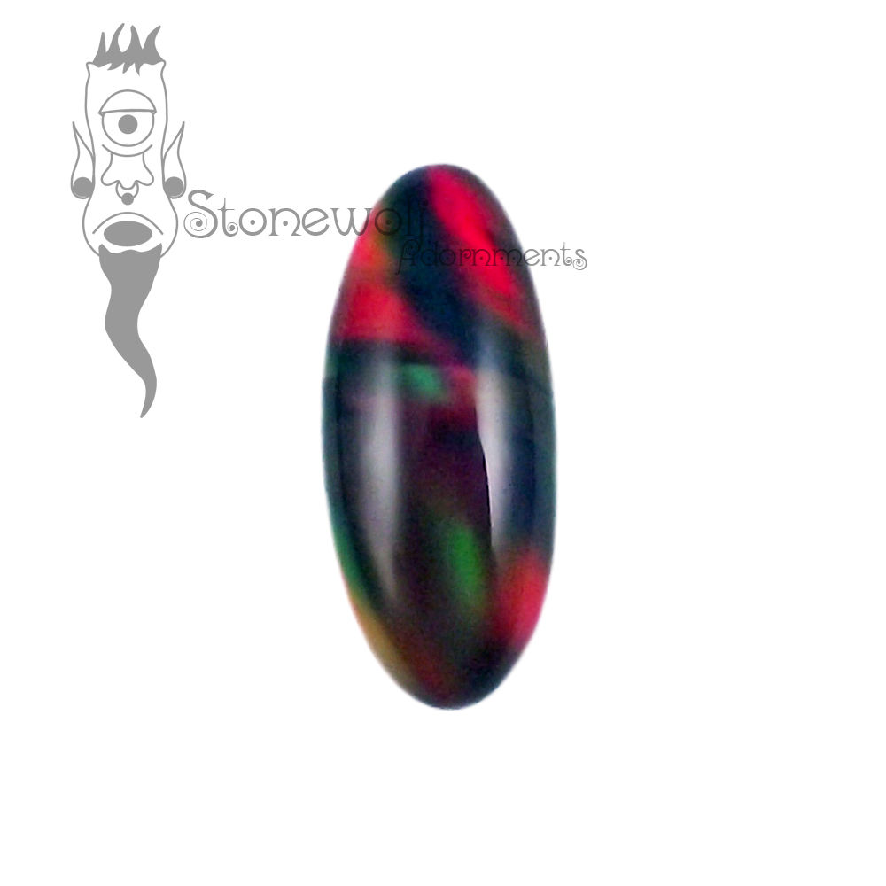 Blue Aurora Opal 21mm Cabochon