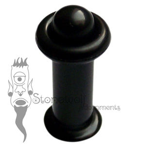 Delrin Lip Plug for Stretched Labrets/Philtrums Made to Order - Click Image to Close