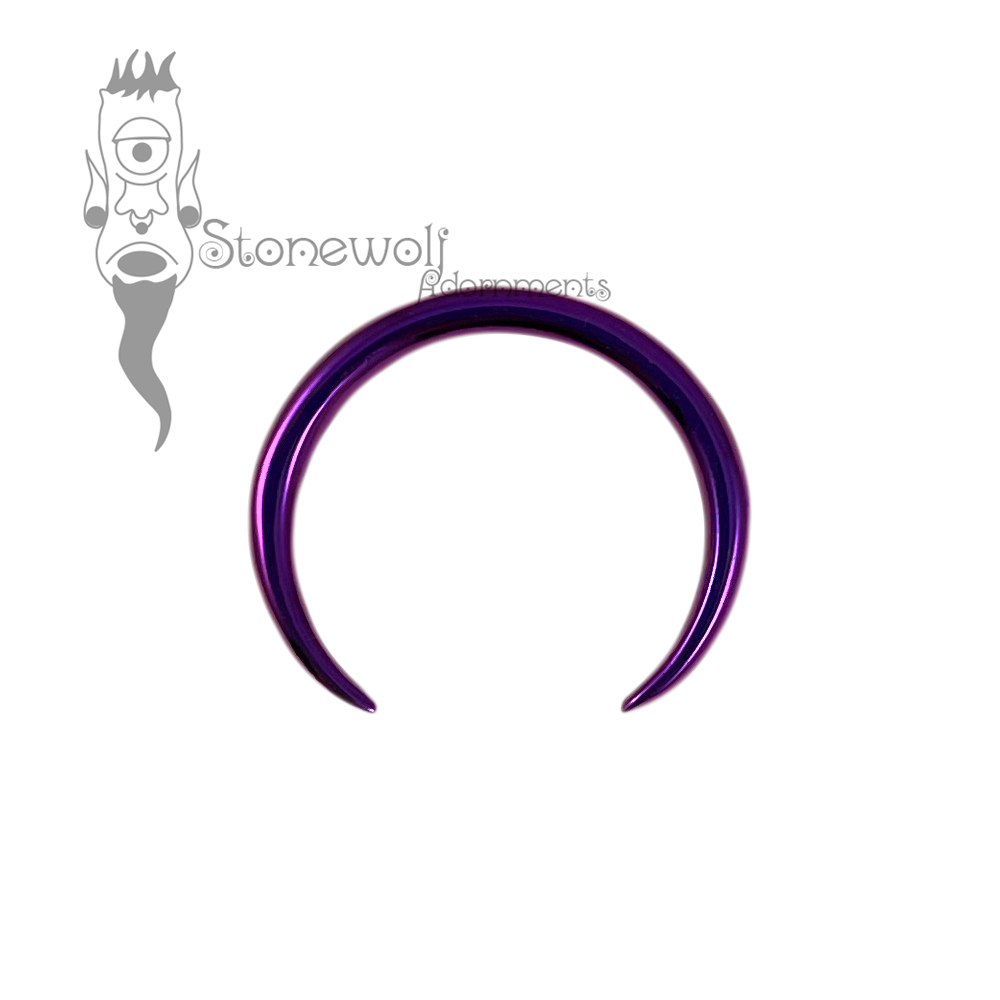 Niobium 1.6mm Fuchsia Septum Pincher- Ready to Ship