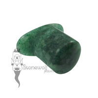 Light Green Aventurine Stone Round Labret Made to Order