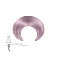 Pale Pink Glass 5mm Septum Pincher - Ready to Ship