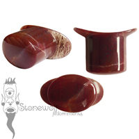 Petrified Wood Stone Oval Labret Made to Order