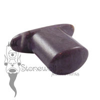 Turkish Purple Jadeite 10mm Oval Labret - Ready To Ship