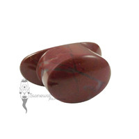 Red Jasper Stone Oval Labret Made to Order