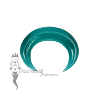 Sea Green Cats Eye Glass 4mm Septum Pincher - Ready To Ship
