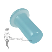 Spearmint Opalite Glass 8mm Round Philtrum Labret- Ready To Ship