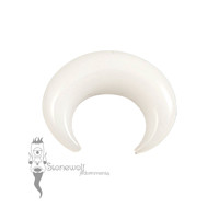 White Delrin 7.75mm Septum Pincher - Ready To Ship