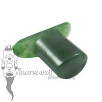 Yukon Jade Oval Labret Made To Order