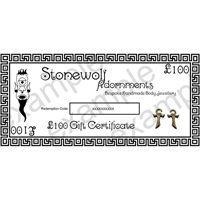 Gift Certificate for £100