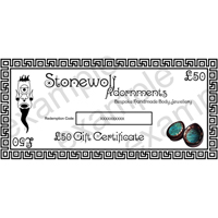 Gift Certificate for £50